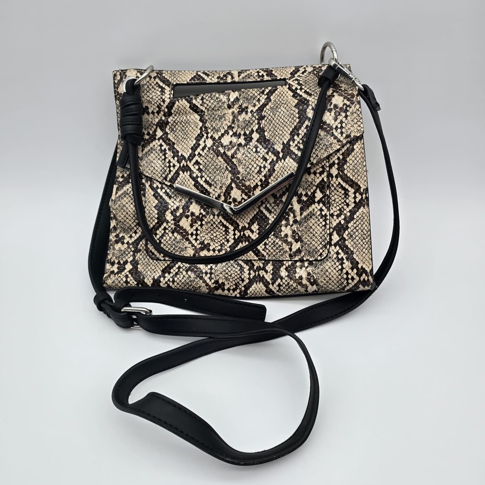 Worthington Natural Snake Handbag